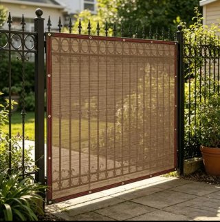 Toldo Vela Malla Sombra Rectangular 2X5