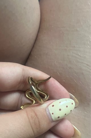 Anillo Serpiente Acero Inoxidable Ajustable