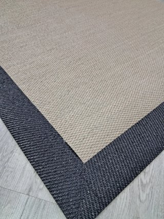 Alfombra Vinilo Negro/Gris Antideslizante