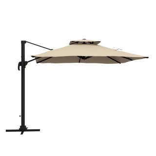 Sombrilla Jardín 300x300cm Beige