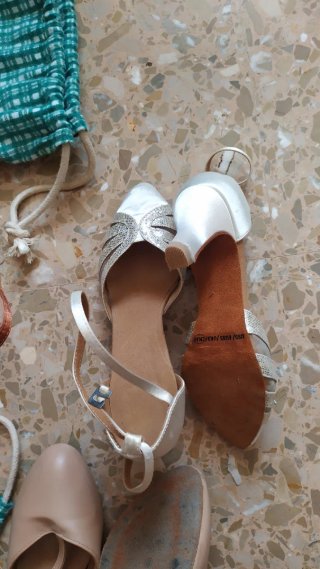 Lote Zapatos Baile Mujer Talla 35 tres pares