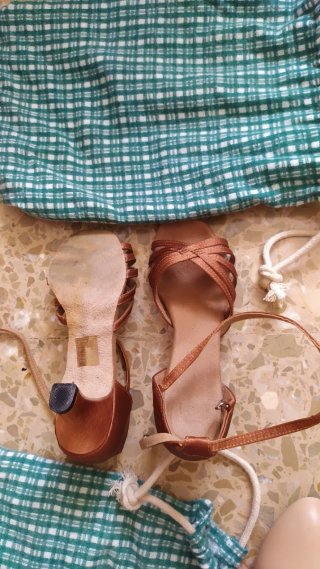 Lote Zapatos Baile Mujer Talla 35 tres pares