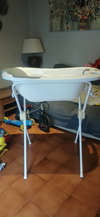 Bañera bebé con termómetro OLMITOS