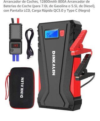 Arrancador Coche 12800mAh 800A