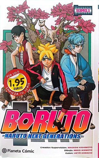 Manga Boruto Tomo 1 - Planeta Cómic