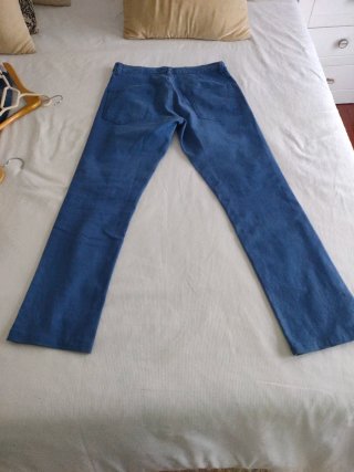 Pantalón vaquero azul 5 bolsillos