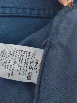 Pantalón vaquero azul 5 bolsillos