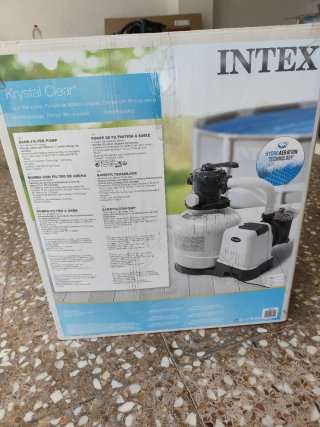 Bomba Filtro Arena Intex Piscina