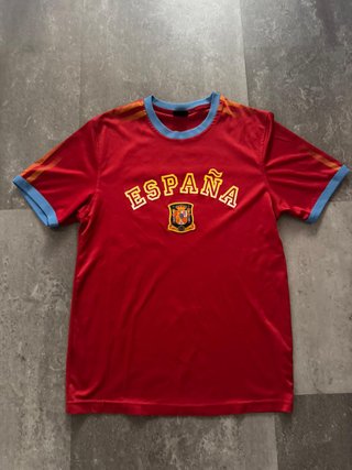 Camiseta España Vintage Retro Roja Estilo clásico