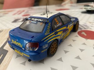 Scalextric Subaru WRC Coche de Carreras