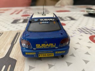 Scalextric Subaru WRC Coche de Carreras