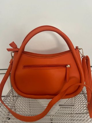 Bolso de mano Deichmann naranja