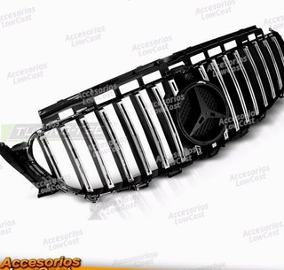 PARRILLA DEPORTIVA NEGRO PARA MERCEDES W213 16-19