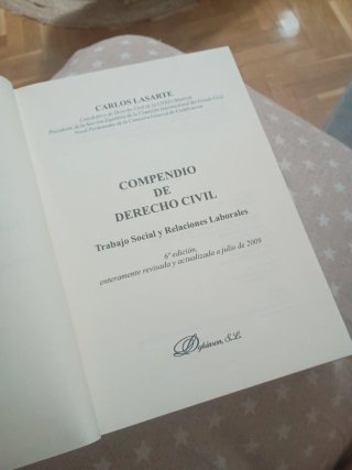 Compendio de Derecho Civil Trabajo Social y Rel...