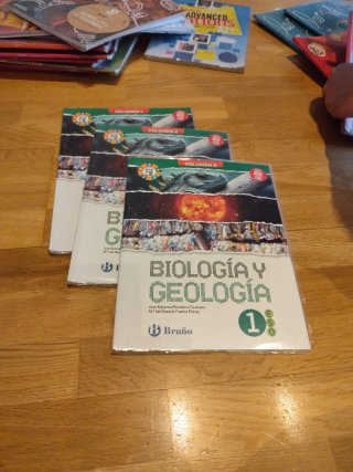 Libros Biología y Geología 1ESO Bruño