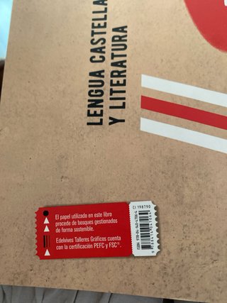 Lengua castellana y literatura 2 Secundaria