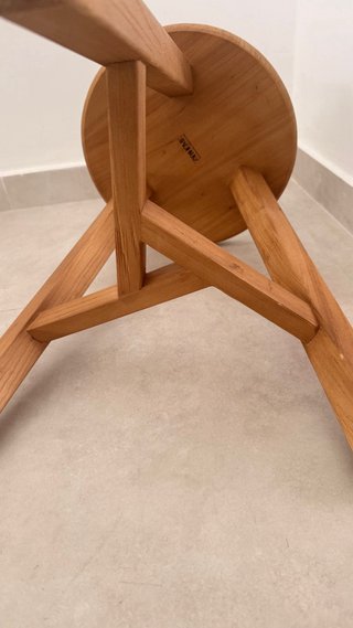 Taburetes de madera para mesita de noche