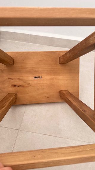 Taburetes de madera para mesita de noche