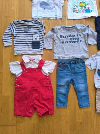 12 meses, 32 Prendas, niño, 1 año, Lote Ropa Bebé
