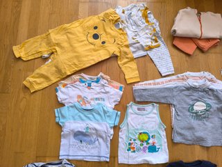 12 meses, 32 Prendas, niño, 1 año, Lote Ropa Bebé