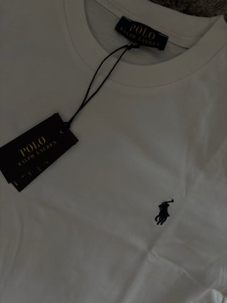 Polo Ralph Lauren Camiseta Blanca Talla M