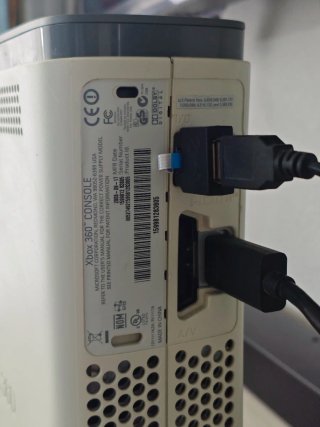 Xbox 360 Blanca + Mando USB + extra
