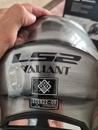 2 Cascos Modulares LS2 Valiant + Intercomunicador
