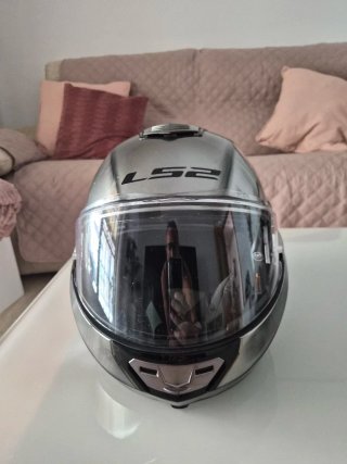 2 Cascos Modulares LS2 Valiant + Intercomunicador