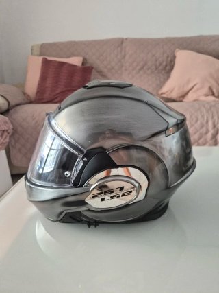 2 Cascos Modulares LS2 Valiant + Intercomunicador
