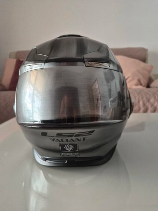 2 Cascos Modulares LS2 Valiant + Intercomunicador