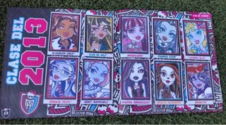 Álbum Cromos Monster High Skull Life Completo
