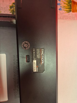 Teclado Mecánico Ozone Tactical Wireless