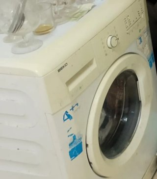 Lavadora Beko blanca de segunda mano