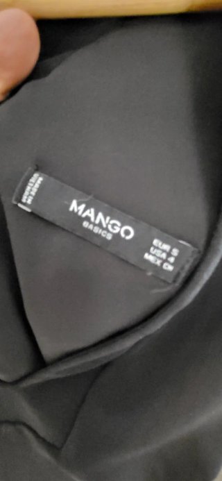 Vestido Mango Negro