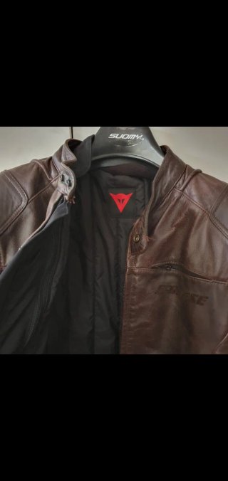 Chaqueta de cuero clásica Dainese