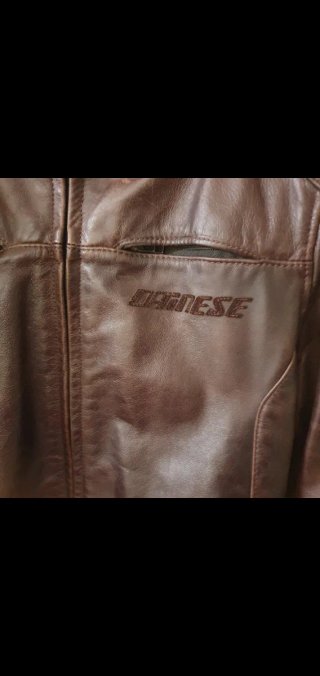 Chaqueta de cuero clásica Dainese