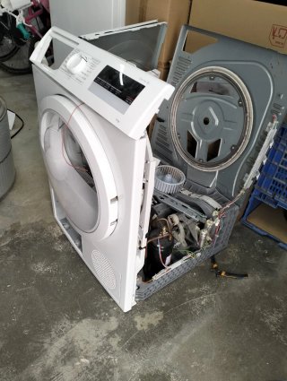 Secadora Bosch Serie 4 para piezas
