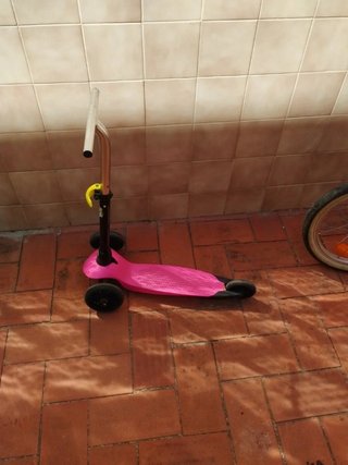 Patinete infantil 3 ruedas rosa
