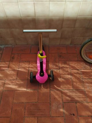 Patinete infantil 3 ruedas rosa