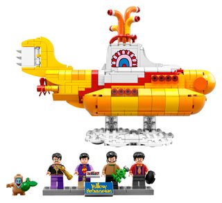 Lego Ideas 21306 Beatles Yellow Submarine, nuovo