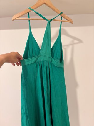 Vestido verde esmeralda