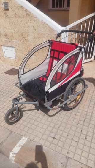 Remolque infantil bici/paseo