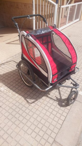 Remolque infantil bici/paseo