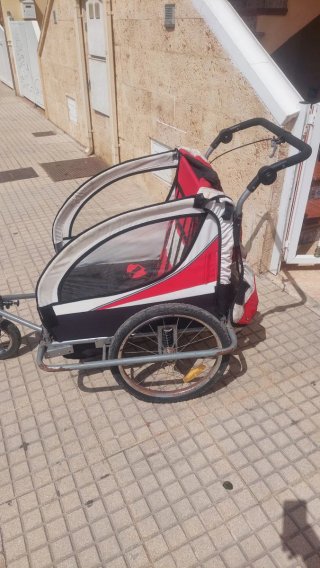 Remolque infantil bici/paseo