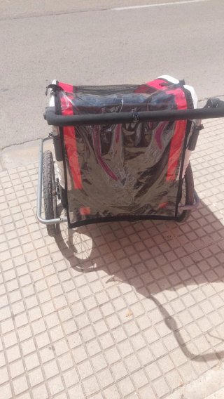 Remolque infantil bici/paseo