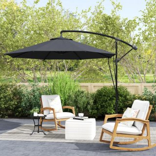 Parasol Excéntrico Jardín con Funda