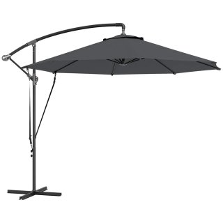 Parasol Excéntrico Jardín con Funda