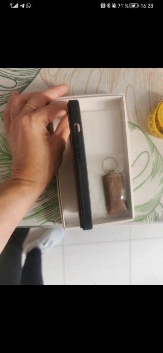 Carcasa iPhone 11 Pro cuero + llavero
