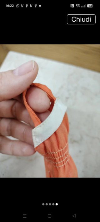 Tutina Barbie Vintage Arancione Anni '70