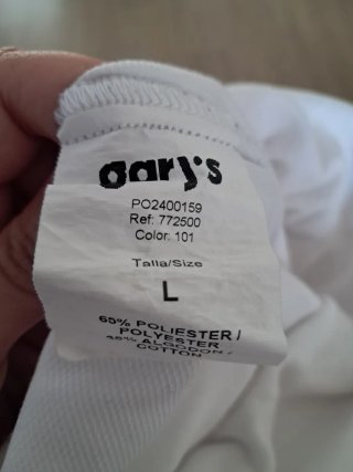 Pantalón sanitario premamá blanco